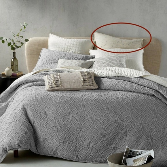 NIB $135 Hotel Collection Connections European Euro Pillow Sham - Picture 9 of 9